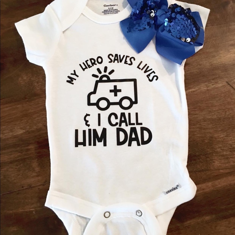 EMS baby onesies